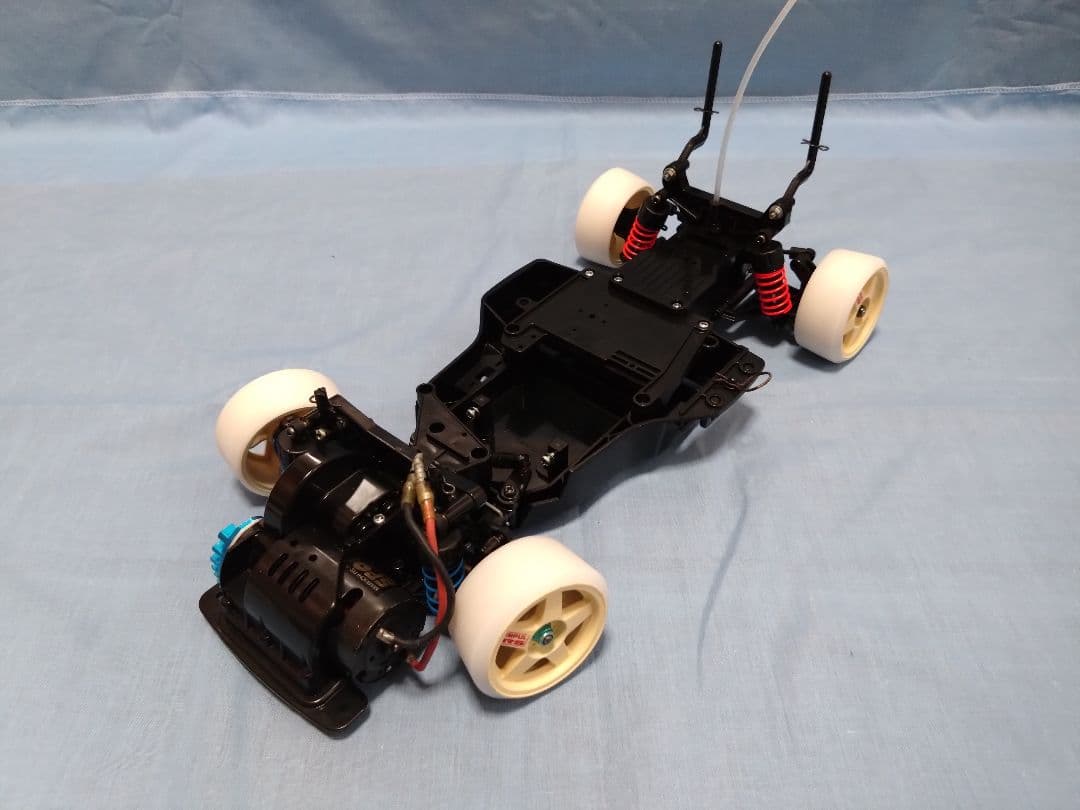 田宮 FF01シャーシ⑤とプロポセット