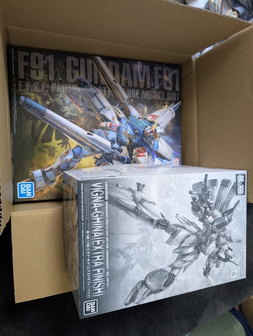F91ガンダム & VIGNA-GHINA プラモデルセット