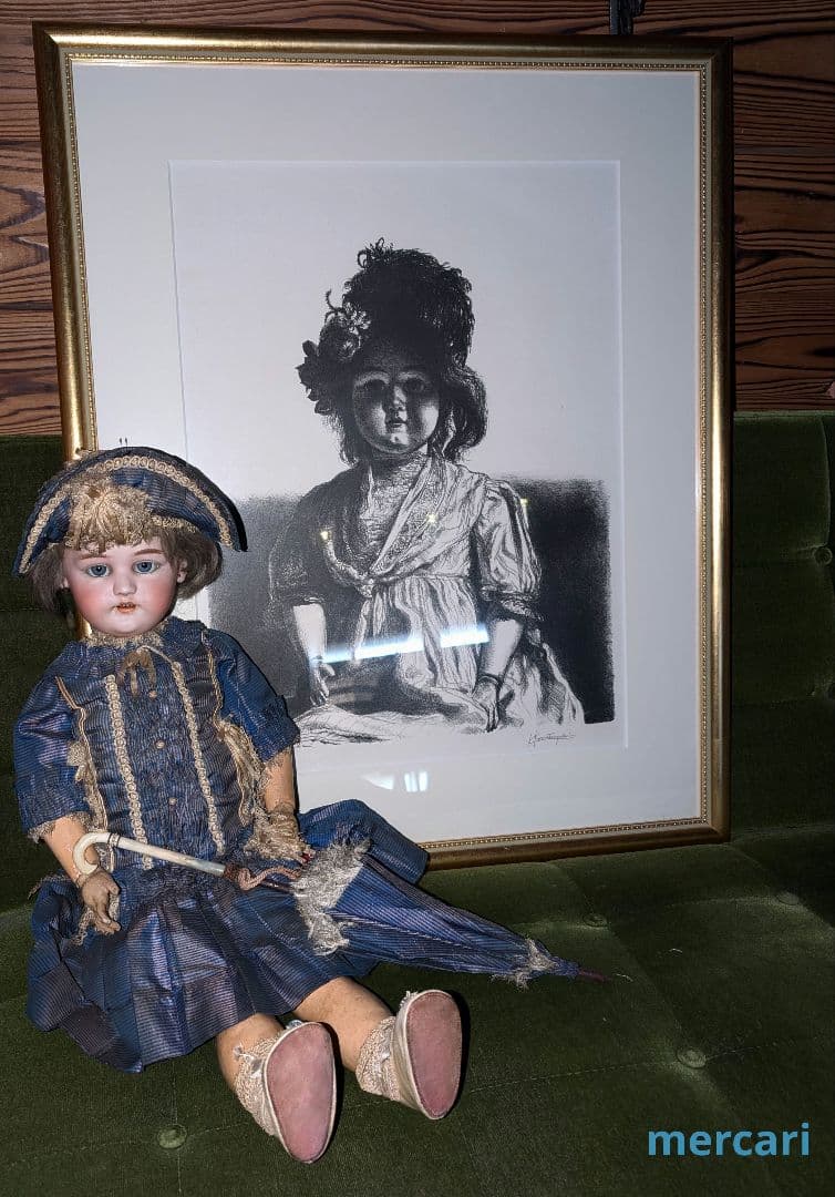 【お値下げ】小松崎邦雄　『人形』リトグラフ