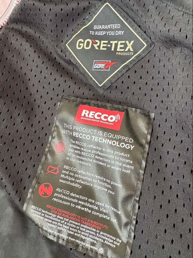 【VOLCOM GORE-TEX】スノボウェア上下セット(M・L)豹柄ライナー付