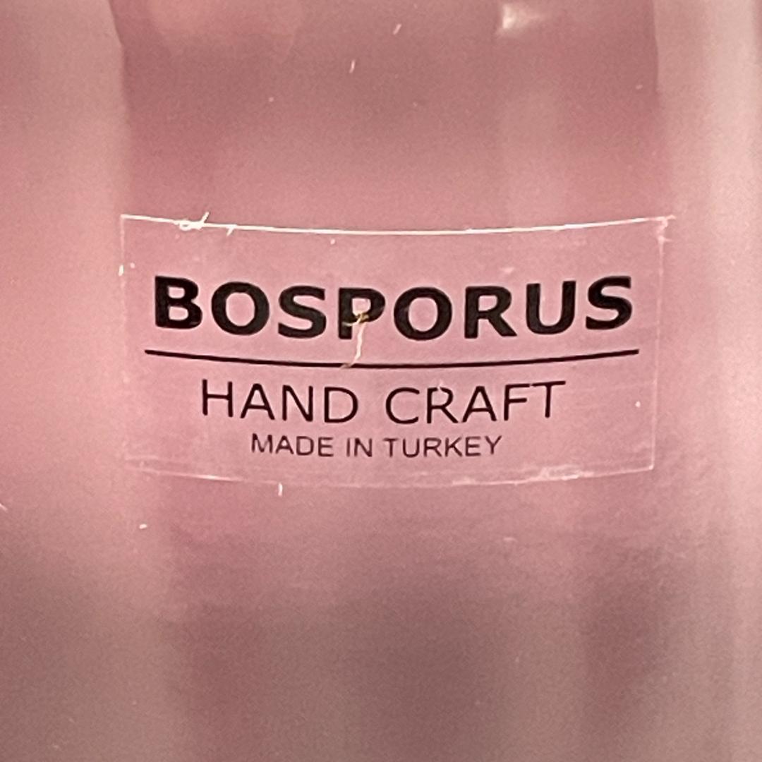 未使用 BOSPORUS ガラス花器 アンティークトルコ製 R8SC47