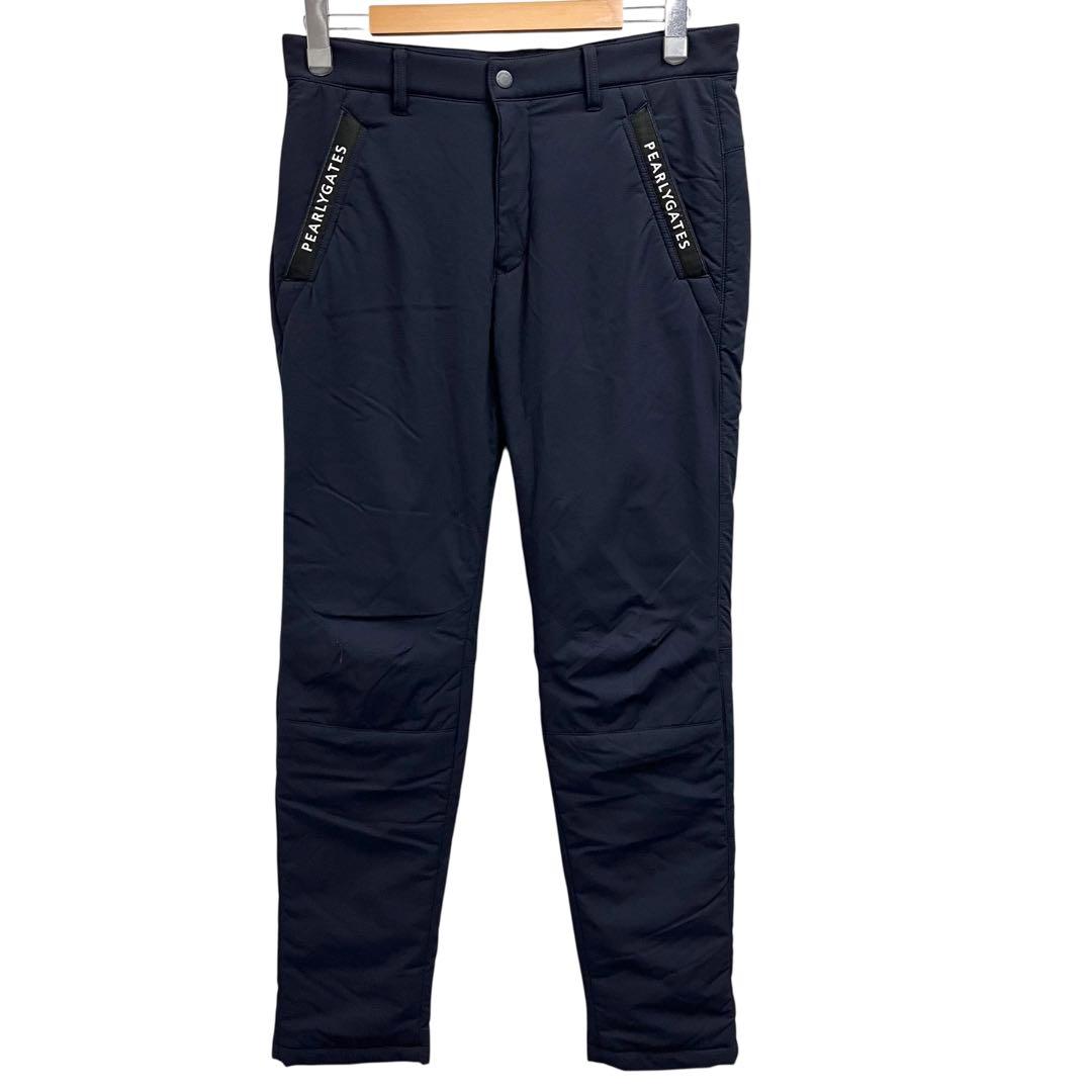 専用パーリーゲイツ 中綿入り ナイロンパンツ ネイビー サイズ5