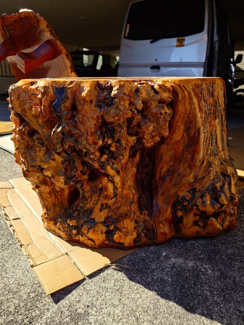 希少☆無垢材　火鉢