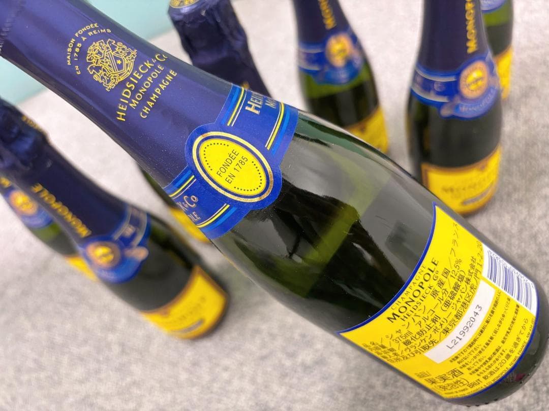 【激安】HEIDSIECK & MONOPOLE ハーフボトル 10本セット