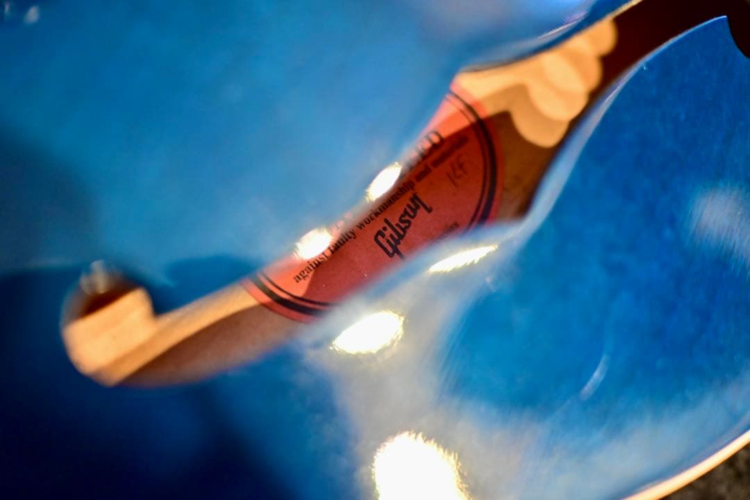 最終Gibson ES-330L Beale Street Blue ミスチル