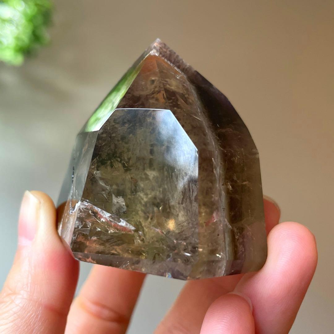 ドリームコートアメトリン　アメシスト　シトリン　原石　天然石　アメトリン