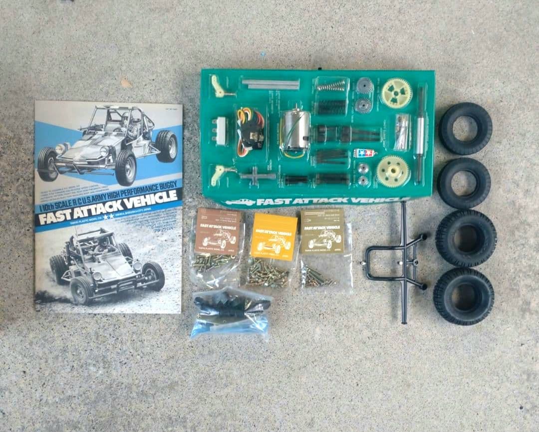 タミヤ アタックバギー (未組立品/当時物)