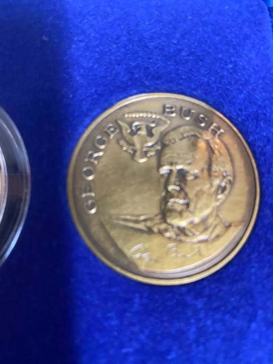 1989年　PRESIDENTIAL INAUGURAL 2枚メダルセット