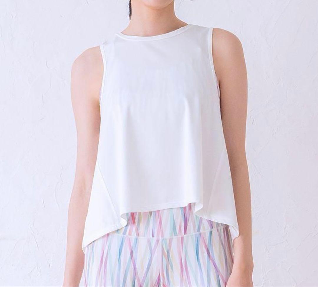 バックプリーツタンクトップ　Sサイズ　SUKALA LAVA