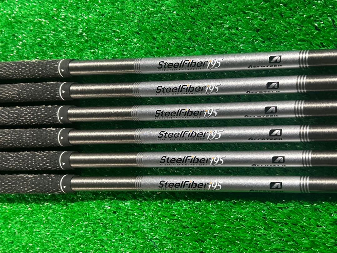 【アイアン用・高性能シャフト】スチールファイバー i95S【定価118800円】