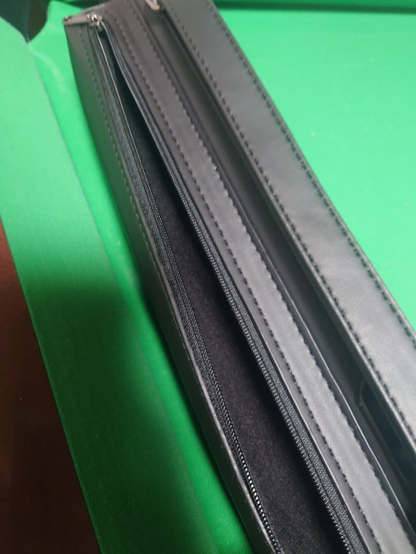 ビリヤード　キューケース　黒　2B4S