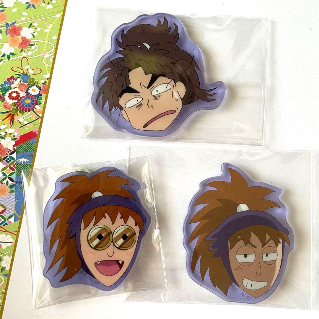 忍たま アクリルマグネット みんなであっぷっぷ 尾浜 久々知 竹谷 不破 鉢屋