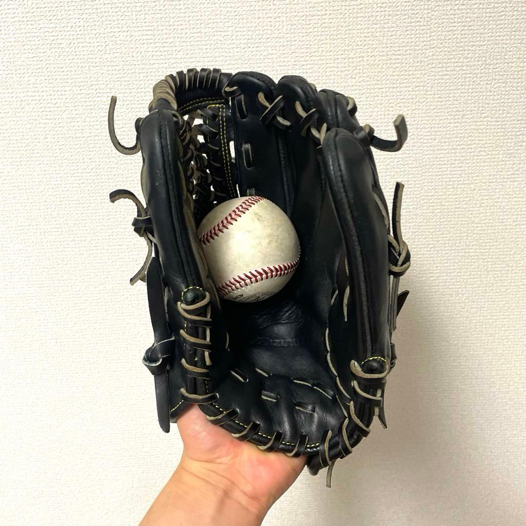 363 ミズノ ビクトリーステージ 即戦力 美品 軟式 内野手用グローブ