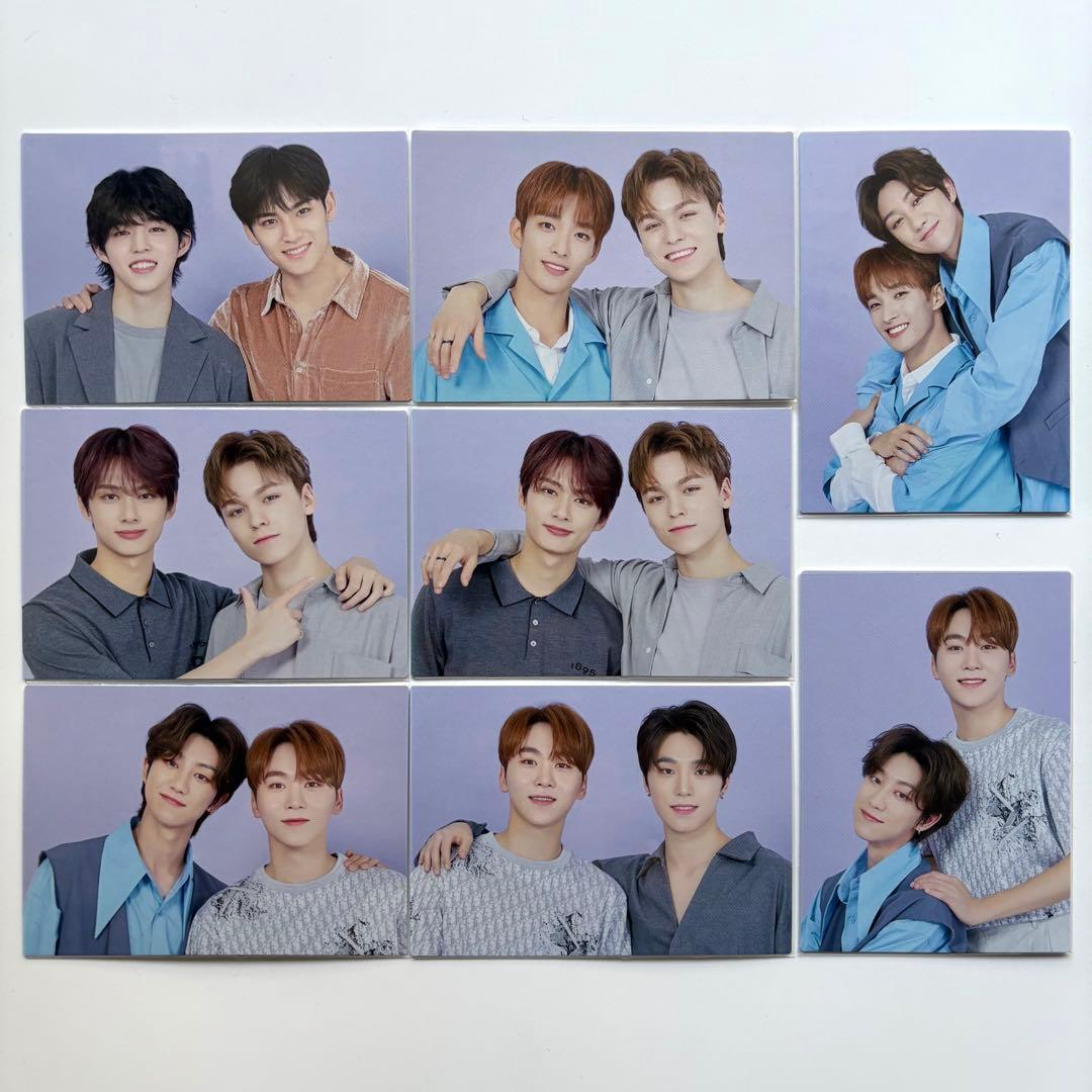 seventeen トレカ　缶バッジ　haru 24h カフェ　ミンハオ　ジュン