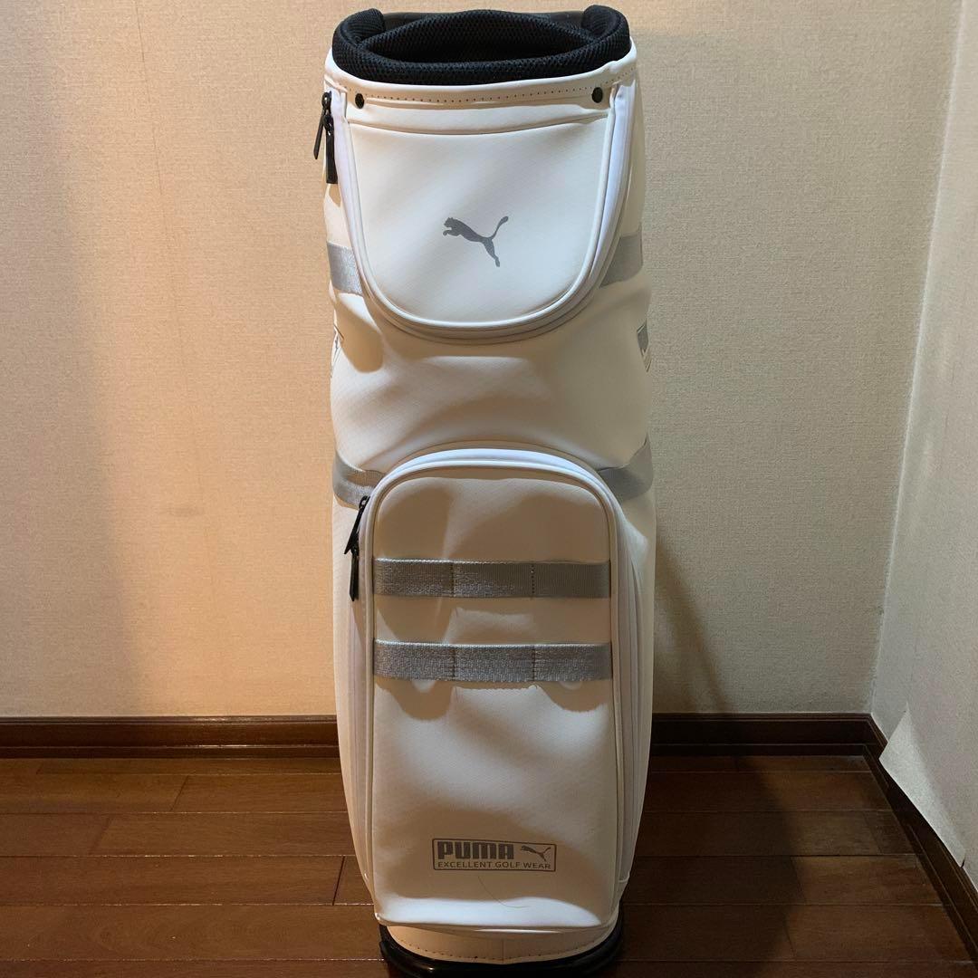 PUMA GOLF エクセレント EGW キャディバッグ 867943 白