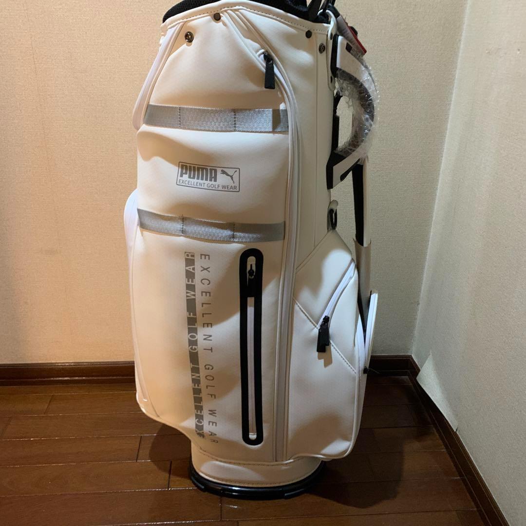 PUMA GOLF エクセレント EGW キャディバッグ 867943 白