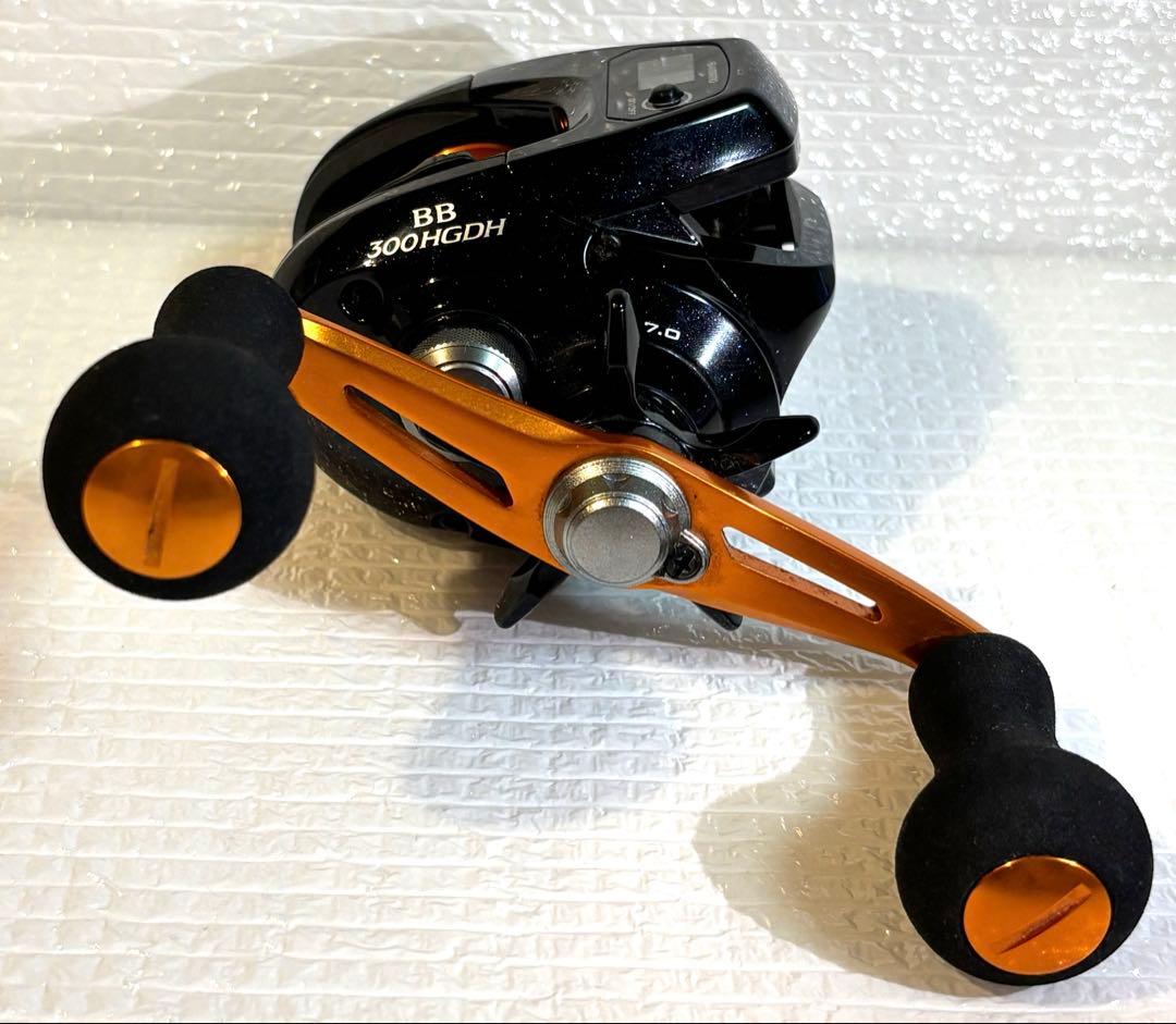 シマノ　バルケッタ BB 300HGDH両軸リール