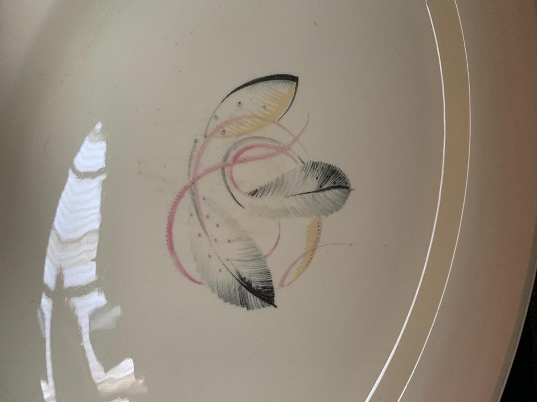 英国 スージークーパー グレイリーフ オーバル プラター 大皿 楕円