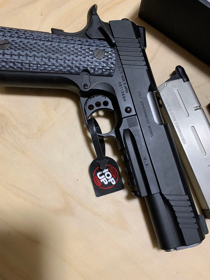 概ね美品 東京マルイ M45A1 ブラック ガスブローバック　マガジン計2本