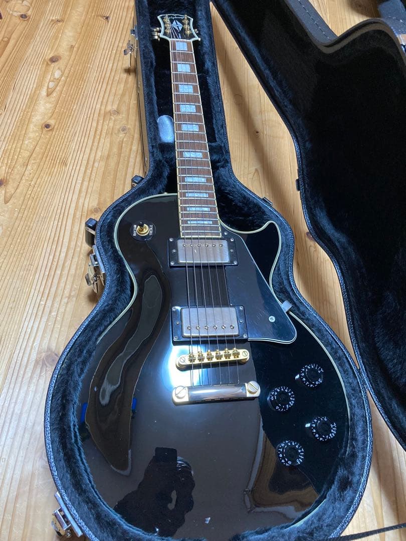 ギター Epiphone LesPaul Custom PRO Ebony