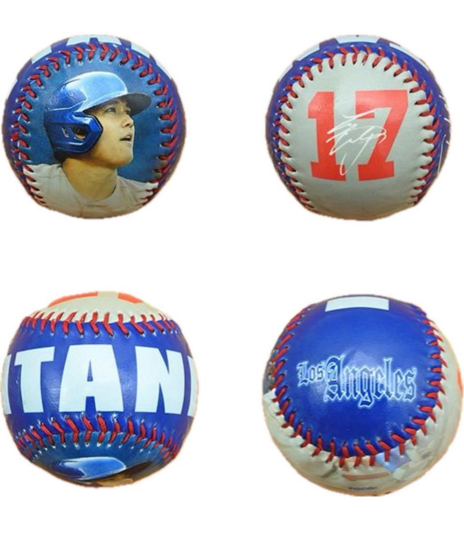 大谷翔平　ドジャース　記念ボール　サインプリント　UVカットケース付　未開封２個