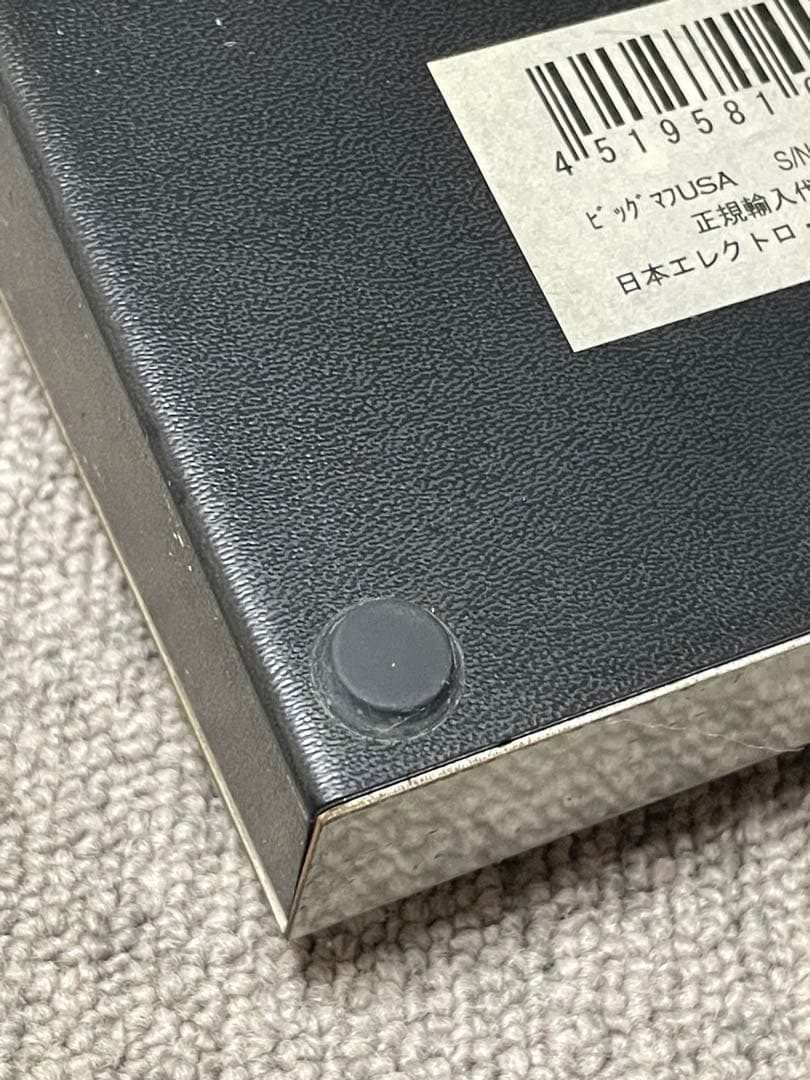 electro-harmonix BIG MUFF MADE IN NYC表記