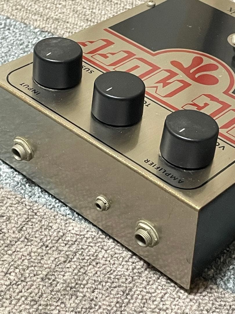 electro-harmonix BIG MUFF MADE IN NYC表記