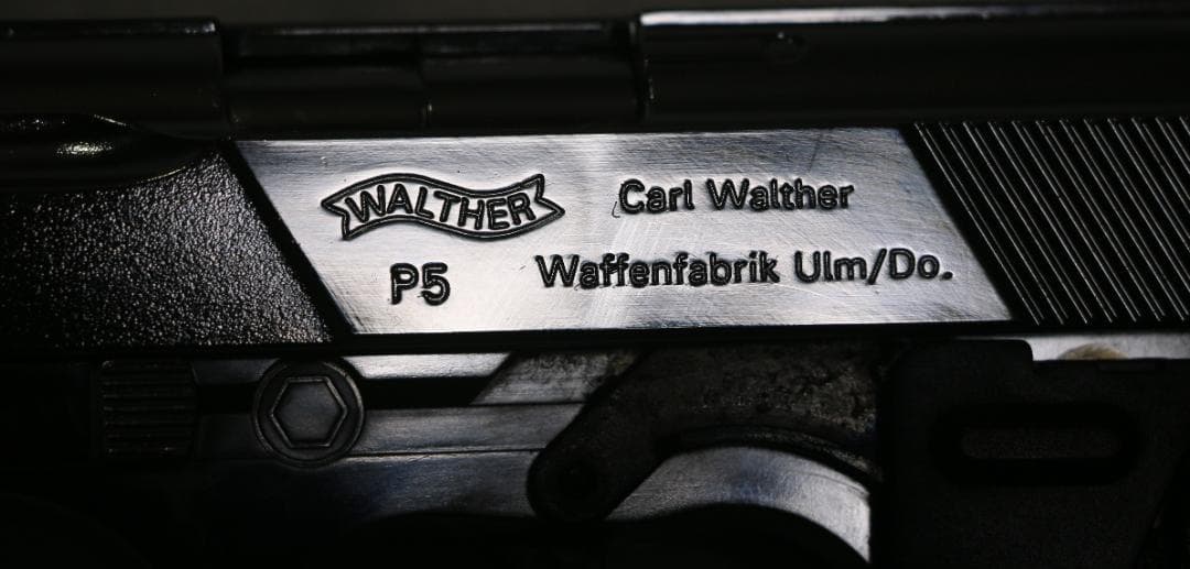 超希少！マツシロ製AＢＳ樹脂モデルガン ワルサーＰ５ 銀　未発火 合法品