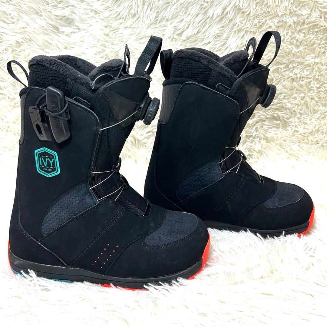 SALOMON IVY BOA SJ スノーボードブーツ 23cm レディース