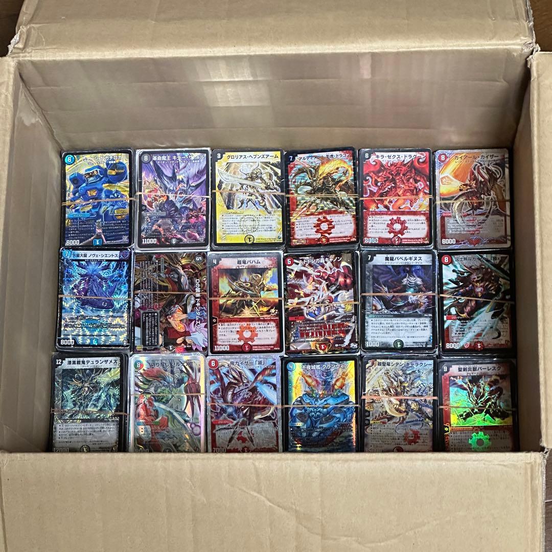 デュエルマスターズ SR・VR キラ 光り物のみ　約12600枚 約25Kg