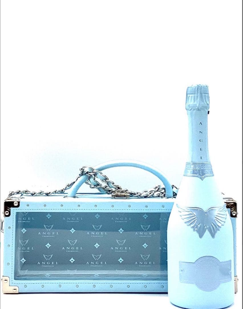 ガ*ジ様 【未開栓】エンジェルシャンパンドゥミセックブルー