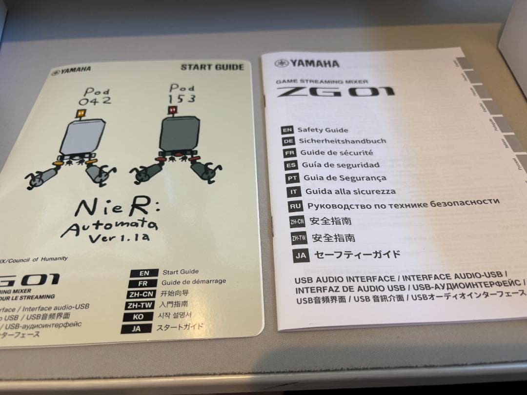 YAMAHA　ZG01:042　NieR:Automata Ver1.1aコラボ