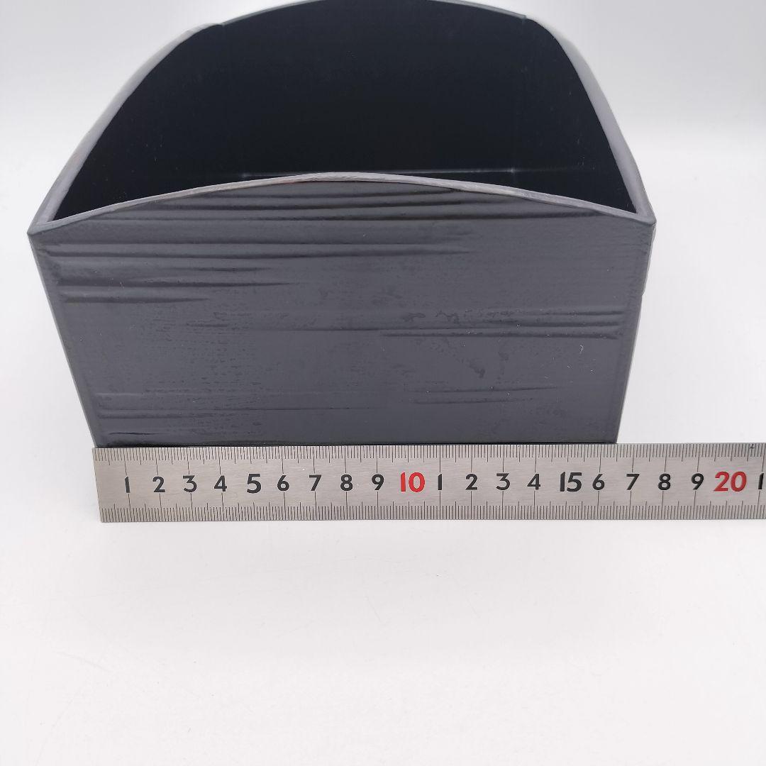 a608　莨盆　櫛型　粒足　妙心斉好写　表千家7代　川端　近左　茶道具　古物