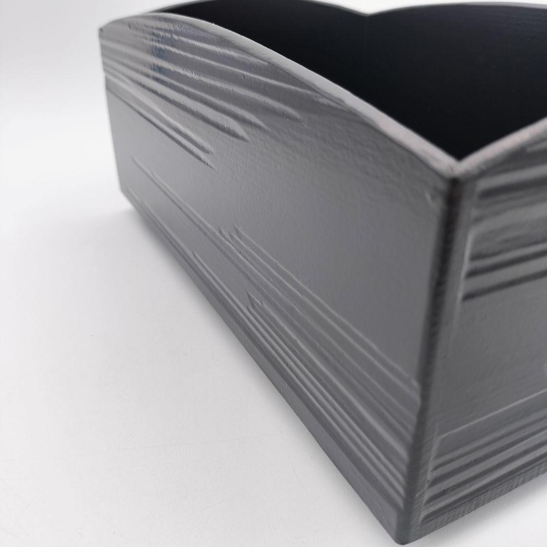 a608　莨盆　櫛型　粒足　妙心斉好写　表千家7代　川端　近左　茶道具　古物