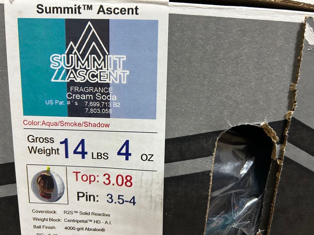 送料込み【新品】サミット・アセント　ストーム　14ポンド4オンス　1