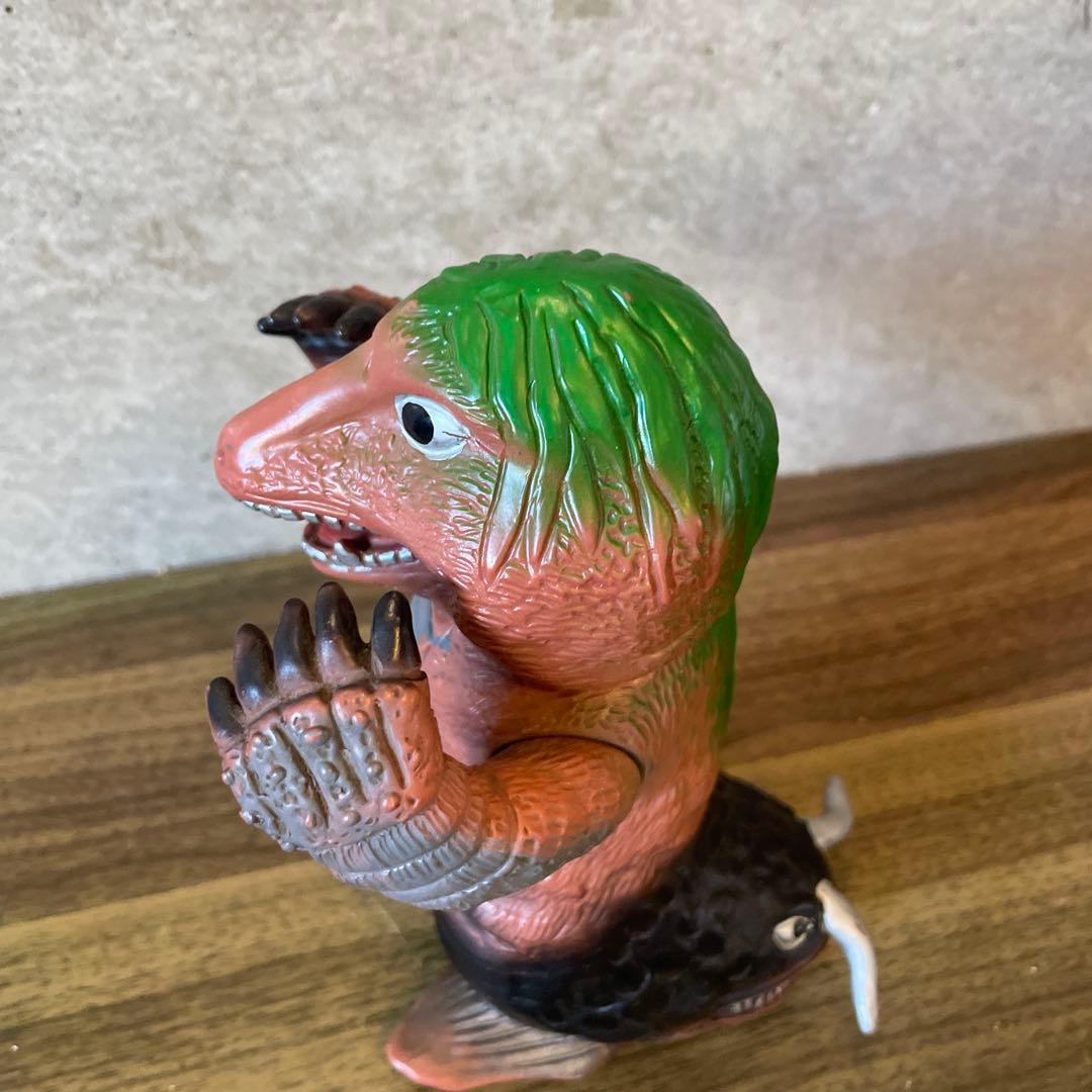 マスダヤ　スペクトルマン　モグネチュードンソフビ　当時物　落書き無し