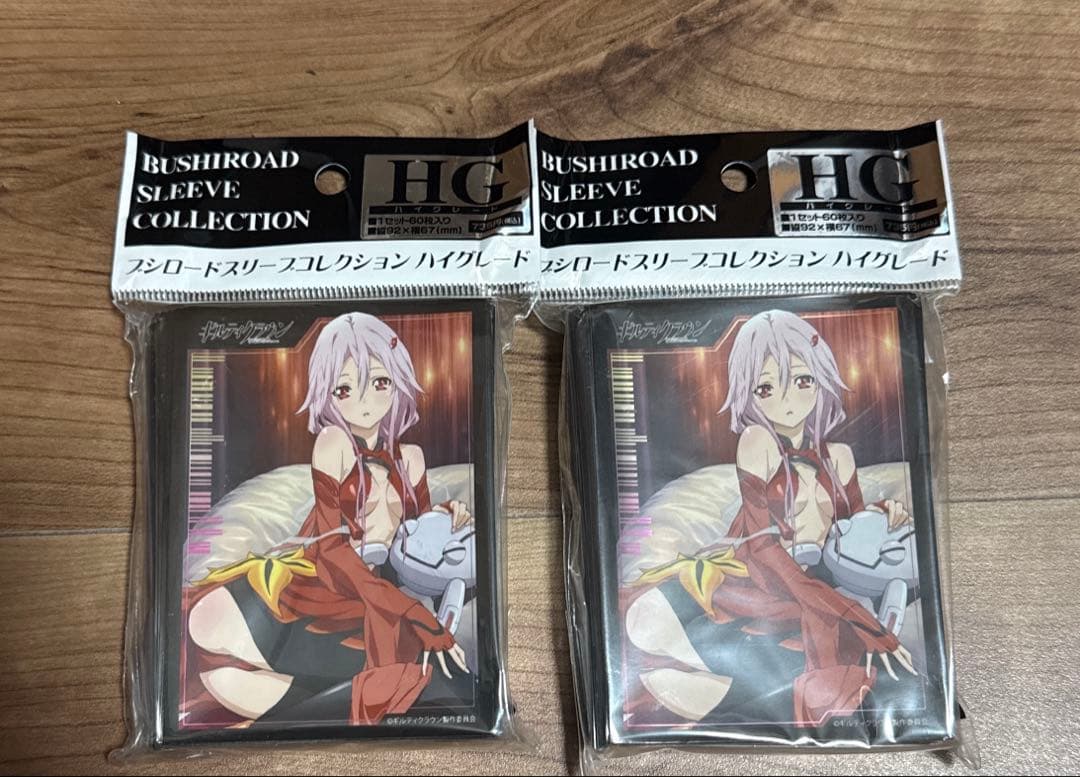 【未開封】ギルティクラウン　楪いのり　スリーブ　ブシロード