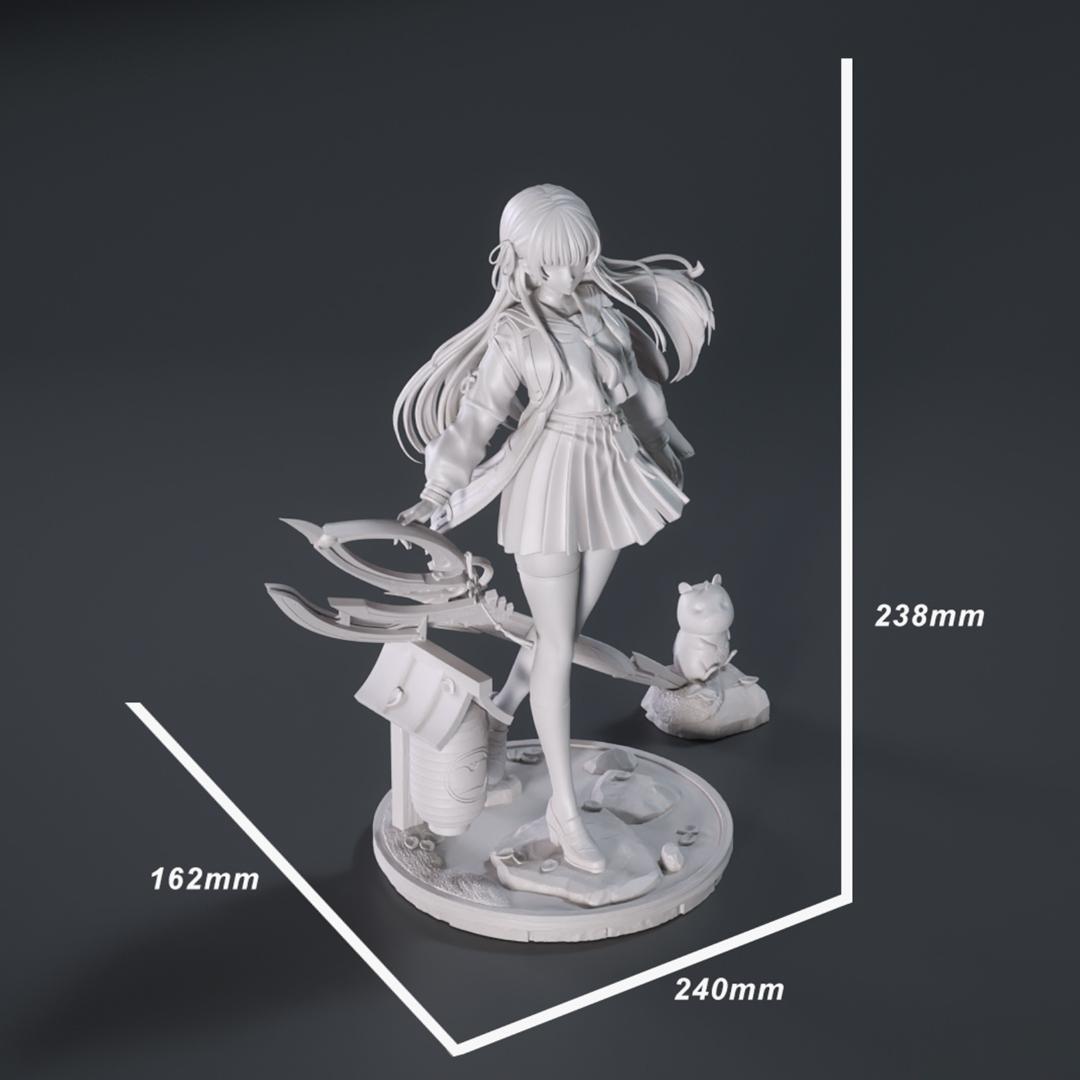 1/7　未塗装 未組立　フィギュア　ガレージキット　鳴潮 千咲