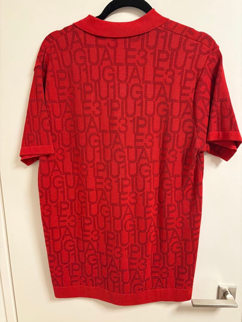 1PUGLIALE3 レッド ポロシャツ IV