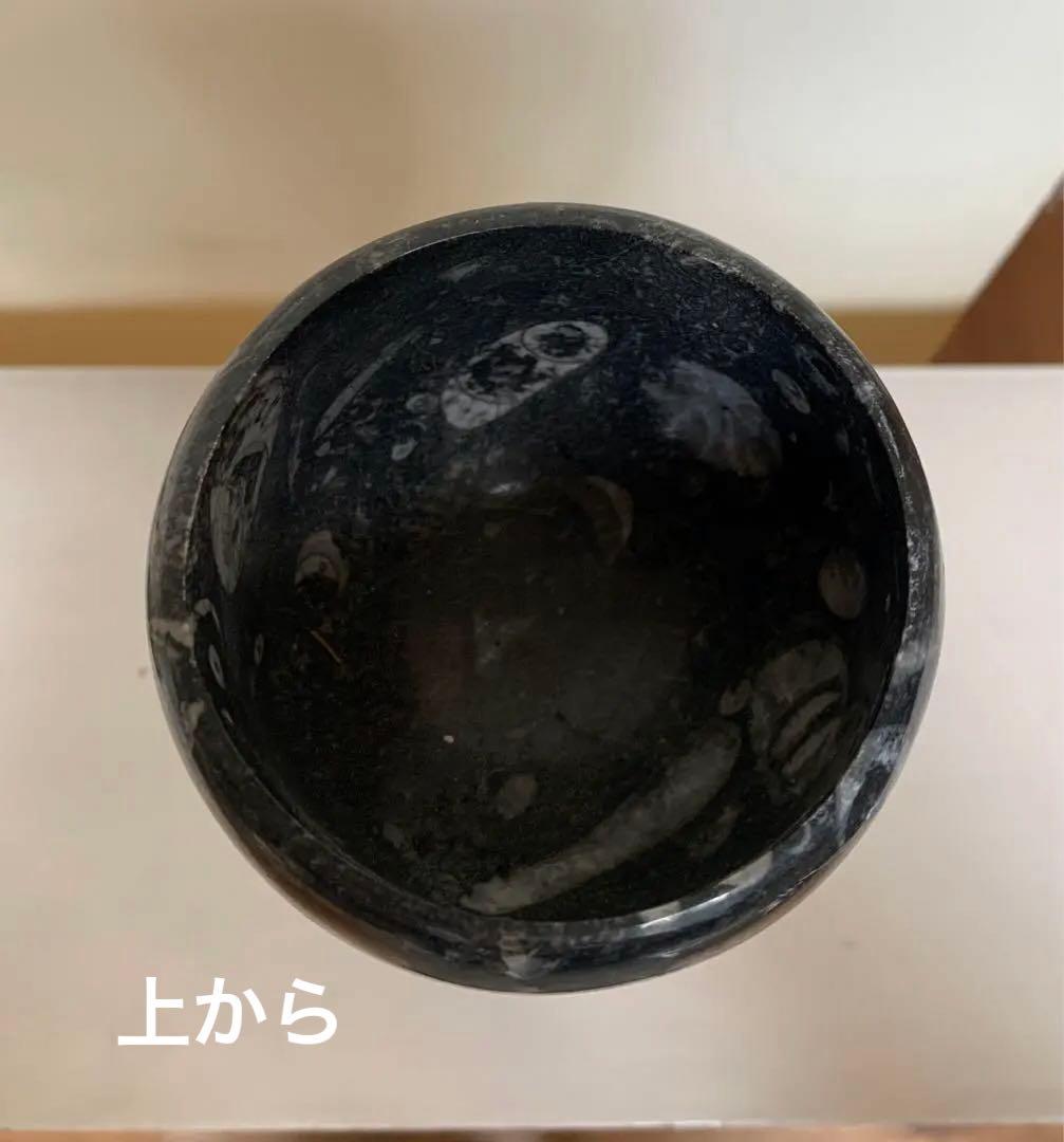 化石入り天然石　 置物