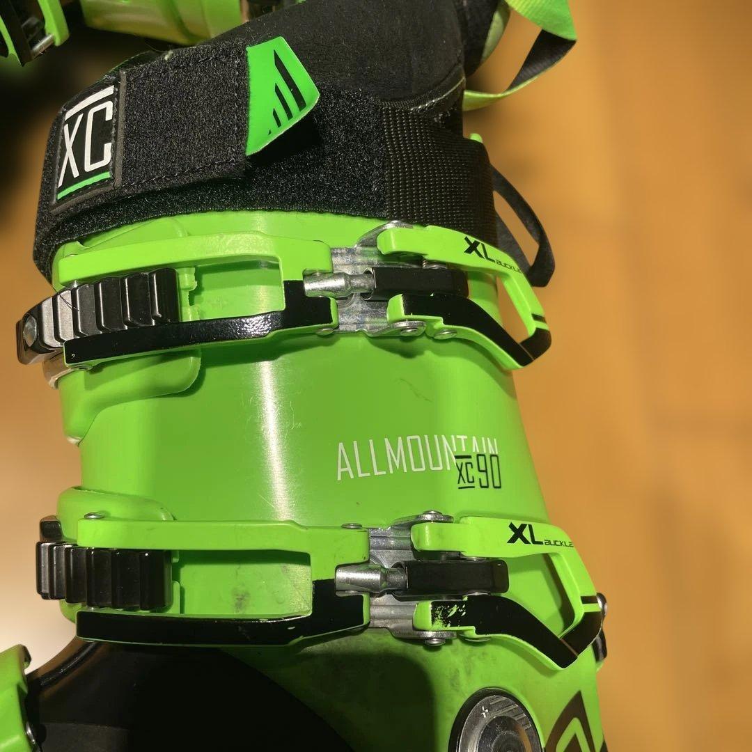 名機LANGEラングXC90 26.0-26.5cmオールマウンテン　ハイク切替