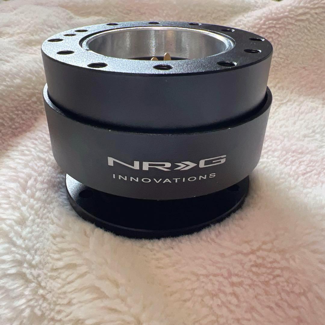 NRG クイックリリース 黒 ブラック　音無し