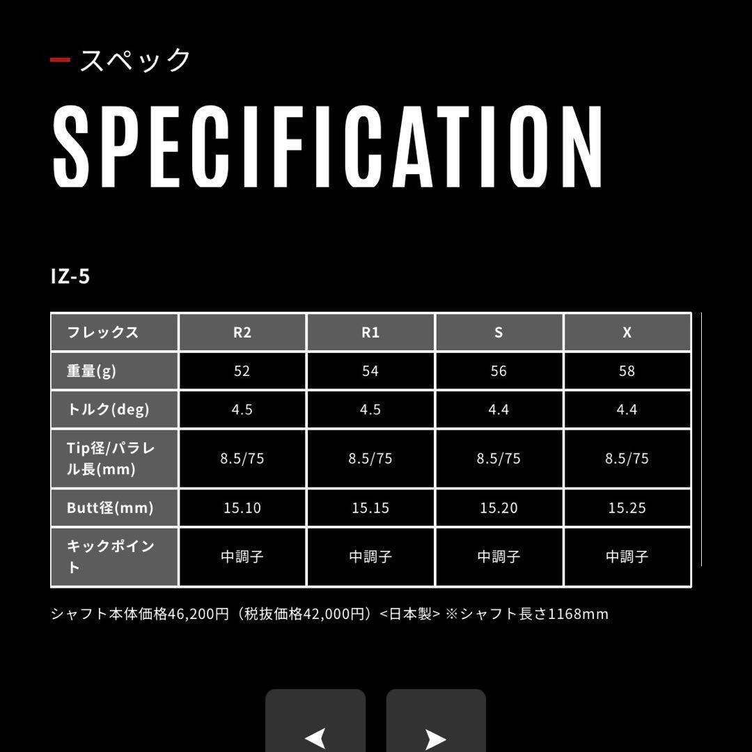 希少！TourAD IZ-5S 1W ドライバー 各種スリーブ+新品グリップ付