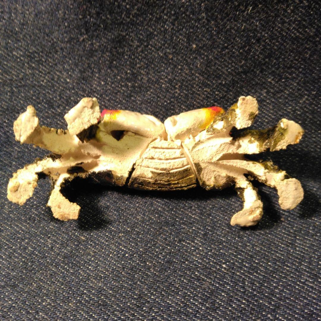 古い蟹　水月焼　楽山　二六