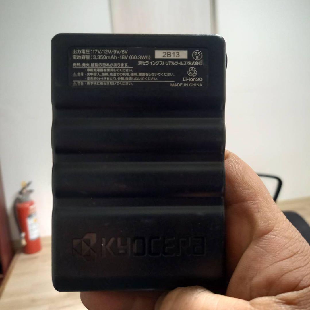 バートルエアクラフト　17v ファンセット　充電器2個