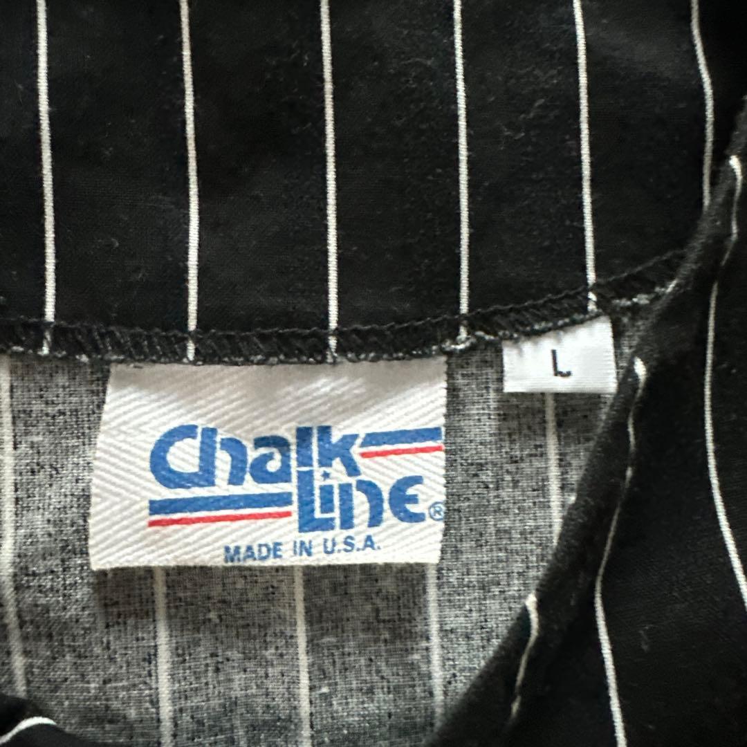 CHALK LINE シカゴブルズ ベースボールシャツ　L USA製 90s