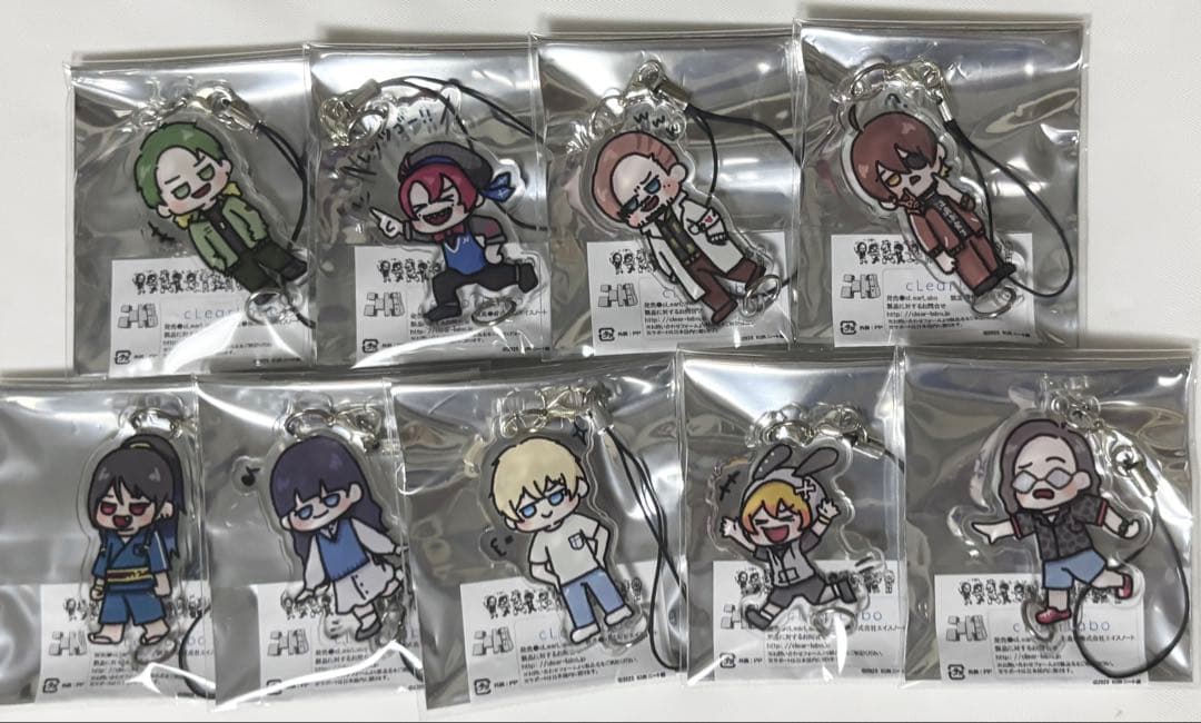 KUN ニート部 ぶらぶらアクキー コンプセット