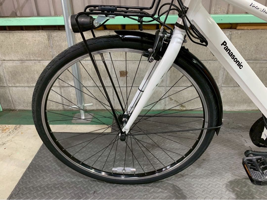 電動自転車 パナソニックVelo Star 700/38C ホワイト №6944