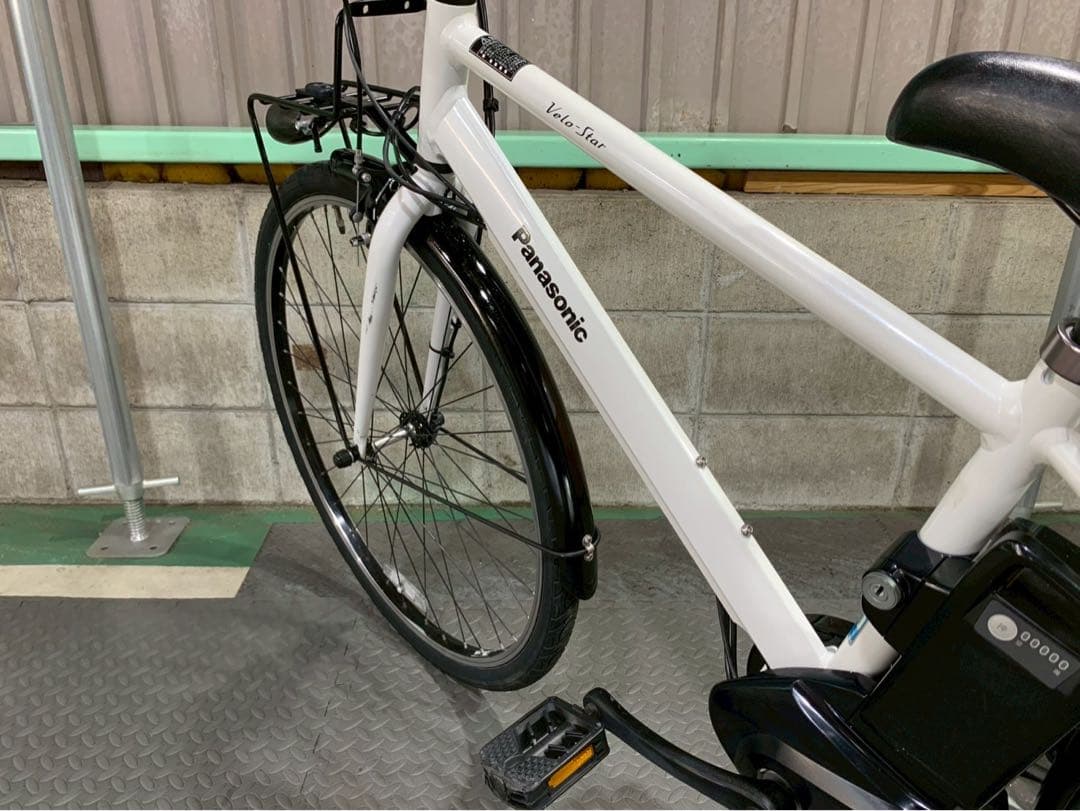 電動自転車 パナソニックVelo Star 700/38C ホワイト №6944