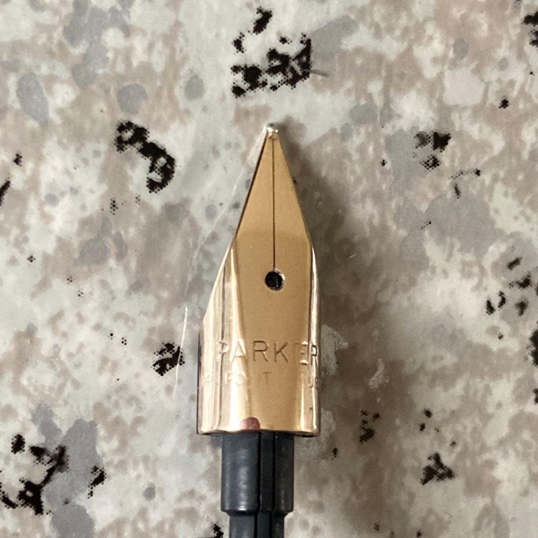 #102 オーバーホール済み 万年筆 PARKER Silver 14k